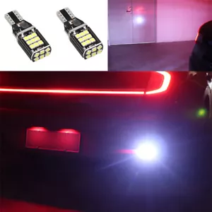 White Replacement LED Reversing lamp Bulbs 2PCS For Hyundai Sonata 2020 2021-23 - Picture 1 of 12