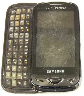 Samsung Reality SCH-U820 - Black ( Verizon ) Cellular Slider Phone - No Back - Image 1 of 2