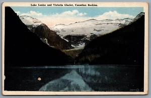 Postcard Lake Louise AB c1910s Lake Louise and Victoria Glacier Canadian Rockies - Bild 1 von 2