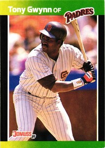 1989 Tony Gwynn #42 Donruss San Diego Padres M/NM