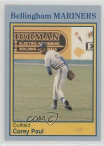 1989 Legoe Bellingham Mariners Corey Paul #27