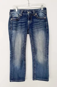 Miss Me Capri Jeans Size 28 - Picture 1 of 4