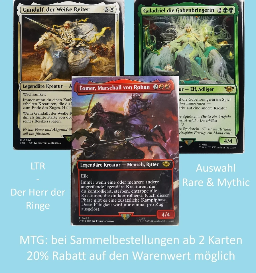 Magic MTG | LTR | Herr der Ringe | Rare & Mythic | Auswahl | DE NM - Bild 1 von 1