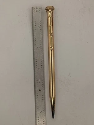 Canadian Wahl Smooth Gold Pencil Very Clean Working " - Image 1 of 4