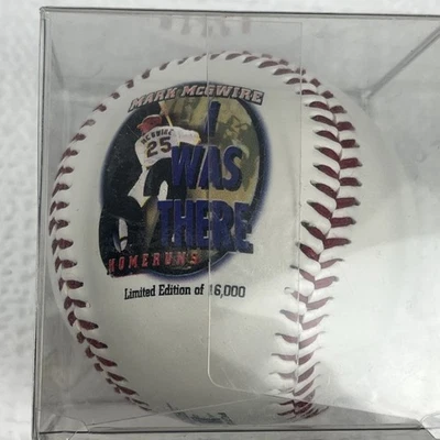 1998 Mark McGwire FotoBall Sports 62 Home Runs “I Was There” Limited /16000 - Image 1 of 4