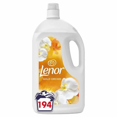 Lenor Concentrate Fabric Conditioner Gold Orchid 3.88L – 194 Washes - Image 1 of 4