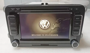 Original VW RNS 510 LED Navigationssystem 1T0035686E mit DAB+ - Bild 1 von 10