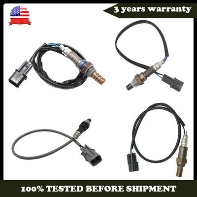 4 sensores de oxígeno aguas arriba + aguas abajo para Mitsubishi Galant 2004-2012 2,4 L L4 Foto 1 de 4
