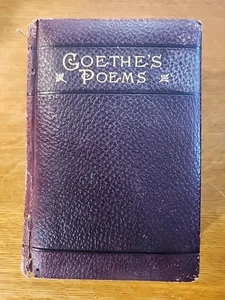 1874 The Poems of Goethe Edgar Alfred Bowring 2nd Ed Belford Clarke - Picture 1 of 19
