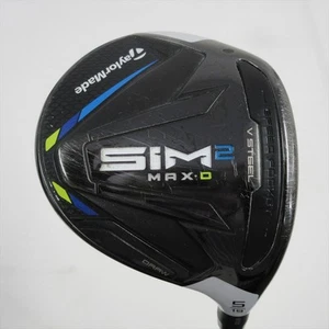 TaylorMade Fairway SIM2 MAX-D 5W 19° Stiff TENSEI BLUE TM50(SIM2) - Picture 1 of 12
