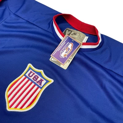 NEW Team USA Hockey Olympics x Nike V-Series Men's Hockey Jersey Blue • Medium - Image 1 of 4