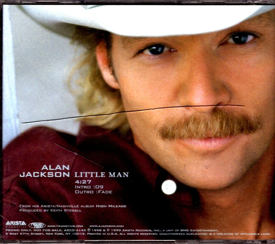 Alan Jackson - Little Man - PROMO CD Single - Image 1 of 1