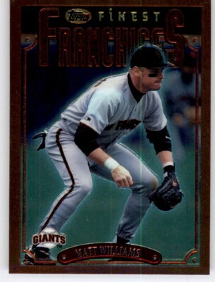 1996 Finest Franchises Matt Williams Insert MLB PWE Giants #342 - Image 1 of 2