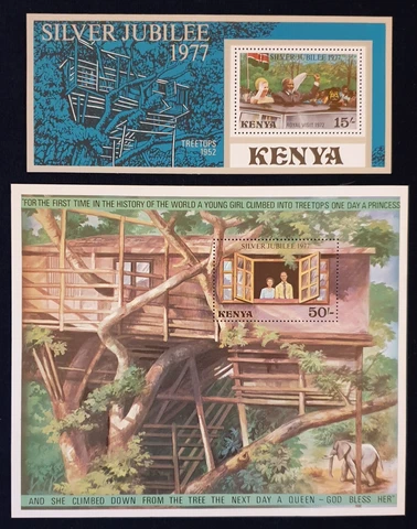 Kenya 1977 Selection of Two MNH Miniature Sheets #7008 Cover