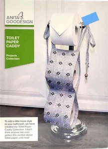 Anita Goodesign Toilet Paper Caddy Embroidery Machine Design CD NEW - Picture 1 of 2