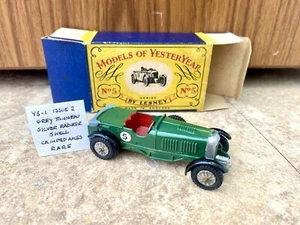 MATCHBOX LESNEY YESTERYEAR Y5-1 LE MANS BENTLEY ISSUE 2* RARE *EXIB* - Picture 1 of 7