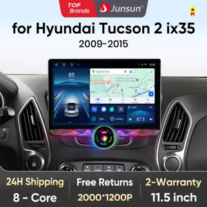 11.5''DAB+ Apple Carplay Android13 Autoradio GPS NAVI Für Hyundai ix35 2009-2015 - Bild 1 von 14