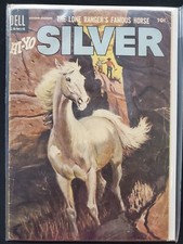 The Lone Ranger's Famous Horse Hi-Yo Silver #12 Dell 1954 GD Comics Book