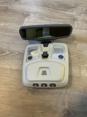 Consola aérea Volvo XC90 2003-2014 con luces de mapa, espejo e interruptor de techo corredizo  Foto 1 de 4