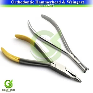 Alicate de ortodoncia Weingart TC Hammerhead Alicate Brackets Instrumento - Imagen 1 de 3