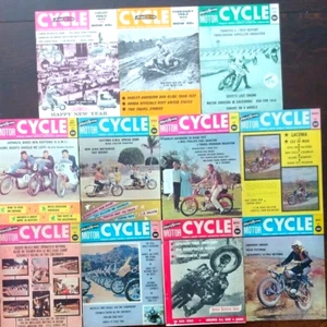 11 x Cycle Magazines Jan-Dec 1963 - Picture 1 of 1
