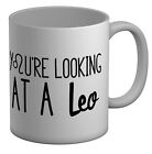 Your Looking at a Leo White 11oz Mug Cup