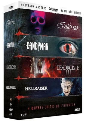 Cult'Horror 2 : Inferno + Candyman + L'exorciste 3 + Hellraise (DVD) (UK IMPORT) - Image 1 of 4
