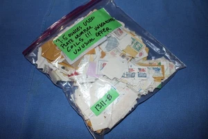 Bobina de número de placa en papel sin marcar como se recibió 9 onzas! BlueLakeStamps ¡Dulce! - Imagen 1 de 4