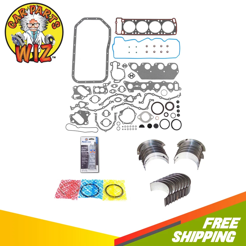 Kit de anillo de motor para 83-89 Chrysler Dodge 600 Aries 2.6L 8V G54B G54BT Foto 1 de 4