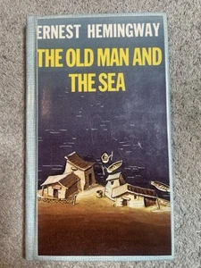 The Old Man and the Sea - Hardcover Demco-bound - By Ernest Hemingway - Picture 1 of 12
