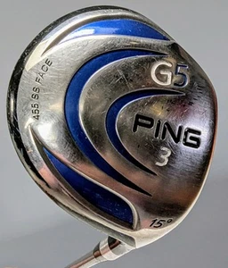 Mint Ping G5 3 Fairway Wood 15* TFC100F Regular Graphite Mens RH 43.5in - Picture 1 of 6