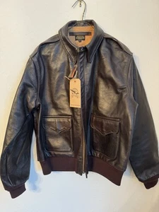 USAAF A-2 Flight Jacket by Aero Leather Clo. Contract No. 40-3785-P Size 42 - Picture 1 of 24