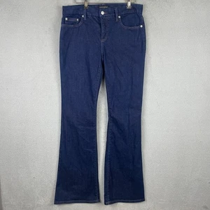 Banana Republic Jeans Womens Size 29-8 Blue Low Rise Bootcut Denim Dark Wash - Picture 1 of 9