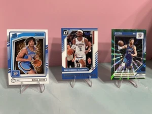 Thunder Lot of 3 Sports Cards, Donruss Rated Rookie, Franchise Feature, Parallel - Picture 1 of 2