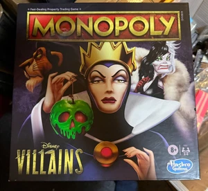 Monopoly Disney Villains Edition Board Game BRAND NEW - Picture 1 of 2