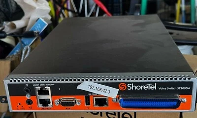  3 teléfonos ShoreTel Voice Switch ST100DA, ST1D, ST2D, ADTRAN 1703599G1, 40-IP480 Foto 1 de 4
