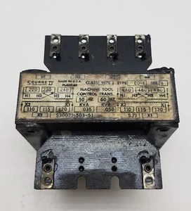 Square D 50/60hz Transformer 0.35 - 0.50 Kva #8642 - Picture 1 of 5