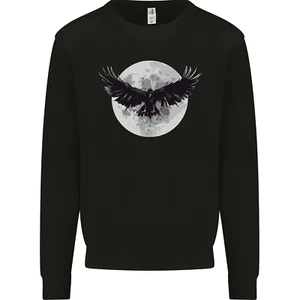 Raven Moon Vikings Herren Sweatshirt Pullover - Bild 1 von 25