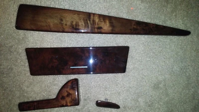 BMW X5 E53 INTERIOR MADERA BURL GRANO TABLERO + JUEGO DE MOLDURAS CENICERO 2004-2006 Foto 1 de 4