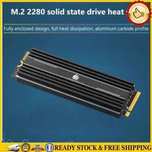 M.2 SSD Heat Sink Aluminum Thermal Cooling Pads Solid State Hard Disk Radiators - Bild 1 von 9