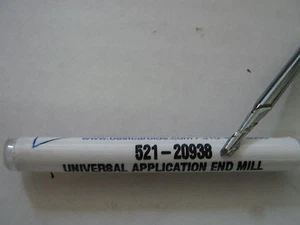 2 FLAUTA APLICACIÓN UNIVERSAL 3/32" (.0938) MOLINO FINAL ""NUEVO" - Imagen 1 de 3