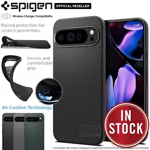 For Google Pixel 9/ Pro/ XL Case SPIGEN Liquid Air Armor Slim Soft TPU Cover - Picture 1 of 47