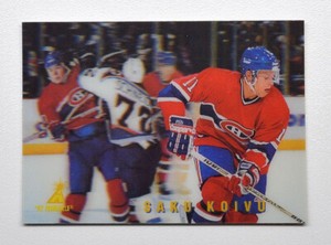 1996-97 McDonald's Pinnacle #5 Saku Koivu