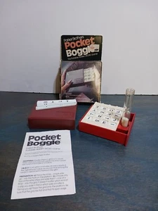 Parker Brothers Pocket Boggle 1979 vintage - completo con embalaje - Imagen 1 de 9