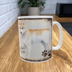 Golden Husky Hund 11 Unzen Kaffeebecher My Dog's Bedtime Prayer Thema 55DROGE - Bild 1 von 2