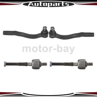 Extremo de varilla de amarre interior exterior 4 piezas para 1986 1987 1988 1989 1990 Acura Legend Foto 1 de 4