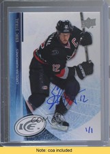 2015-16 Upper Deck Buybacks Buyback 1/1 Eric Staal (13-14 UD Ice) #29 Auto 2u9