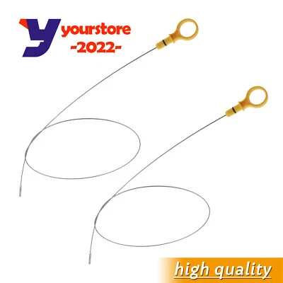 2X Engine Oil Dipstick Indicator for 2011-2016 F-350 Super Duty Ford 6.7L Diesel - Imagem 1 de 4
