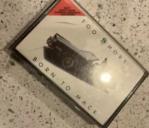 Too Short Born To Mack 1988 Cassette Tape Zomba Recording Corporation Rap Tested - Picture 1 of 5