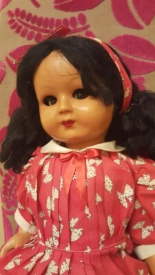 Bambola in Cartapesta ,  Vintage , Anni ‘40, - Immagine 1 di 4